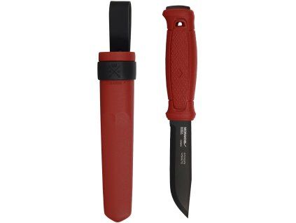 noz morakniv garberg black blade dala red edition
