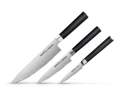 Sada Kuchynských Nožov SAMURA MO-V 3 ks G10