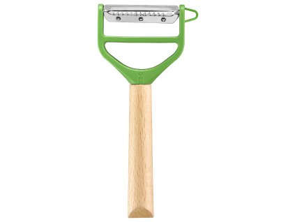 Opinel T-DUO Zielona – obieraczka z drewnianą rękojeścią