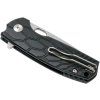3989 6 noz fox knives core fold black frn n690 stone washed black spacer fx 604