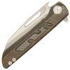 4049 4 noz ch knives butcher2 s35vn ti handle folding knife