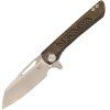 4049 noz ch knives butcher2 s35vn ti handle folding knife