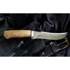 Nóż myśliwski Zlatoust Klyk Damask z brzozy karelskiej
