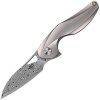 Nóż składany Bestech Reticulan Damascus Titanium Szary BT1810G