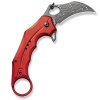 Nóż karambit Civivi Incisor II Damascus czerwony