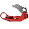 Nóż karambit Civivi Incisor II Damascus czerwony