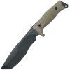 fox knives trapper n690 black micarta green