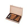 sada nozov opinel 10 ks uhlikova ocel dreveny box