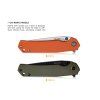 99280 4 noz ruike p801 oranzovy