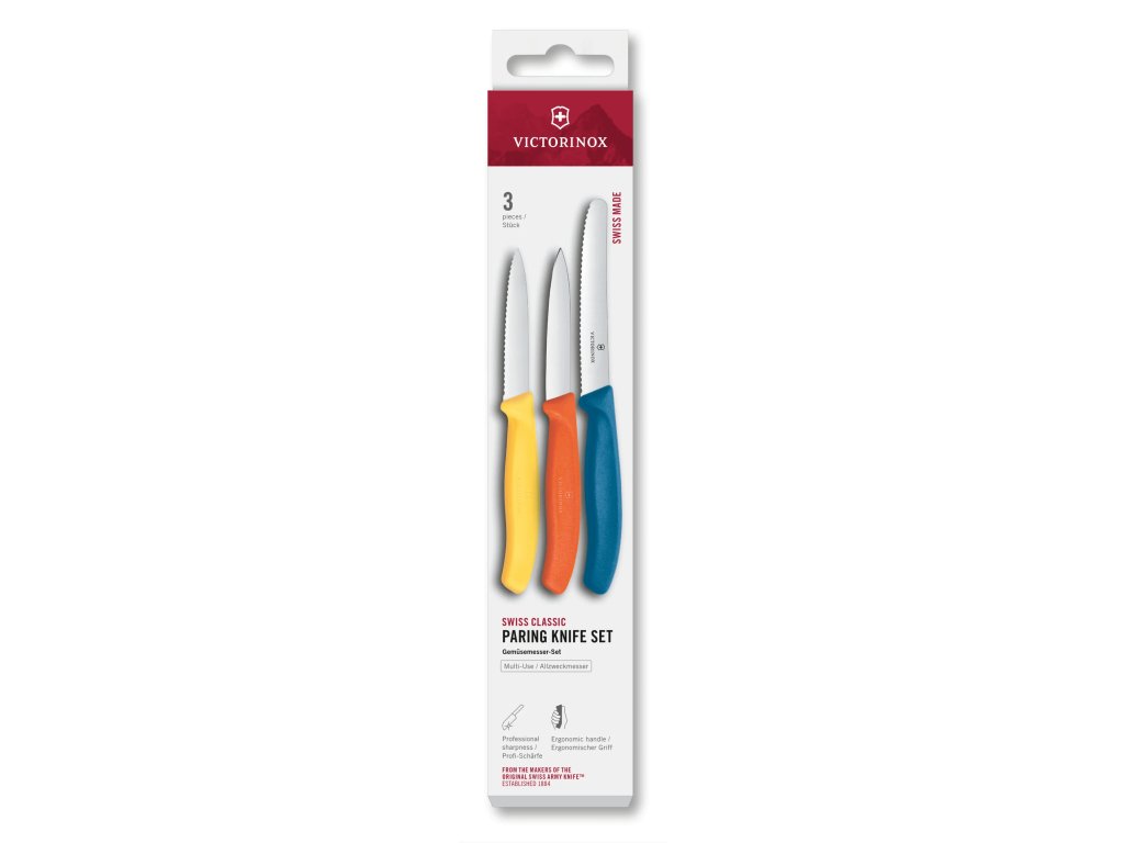 victorinox swiss classic sada troch nozov multicolor 6 7116 32c1