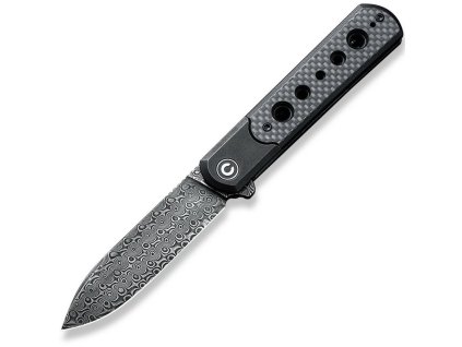 civivi banneret c20040d ds1 carbon fiber damascus