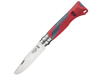 opinel n 07 outdoor junior cerveny detsky zatvaraci noz