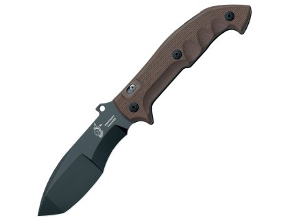 fox knives fkmd tracker meskwaki n690co g10 brown canvas