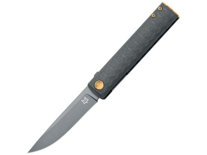 fox knives chnops m390 black carbon fiber