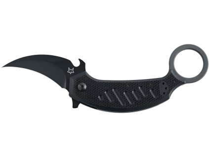 karambit noz fox pikal n690co cierny g10