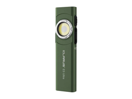klarus e5 ultra magneticka edc baterka 800 lm zelena