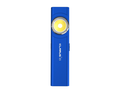 klarus e5 magneticka edc baterka 600 lm modra