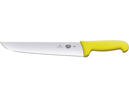 victorinox butcher knife yellow fibrox 6