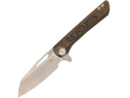 4049 noz ch knives butcher2 s35vn ti handle folding knife