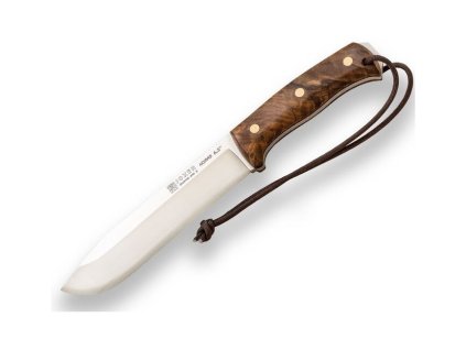 4166 noz joker nomad 6 5 camp knife walnut handle with firesteel cn137 p