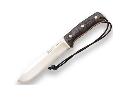 5663 noz joker nomad 6 5 camp knife black micarta handle cm137