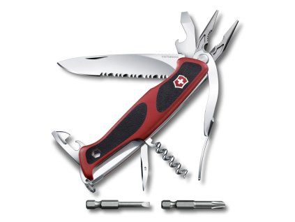 Victorinox Handyman 0.9728.WC Červeno Čierny - Zatvárací Nôž