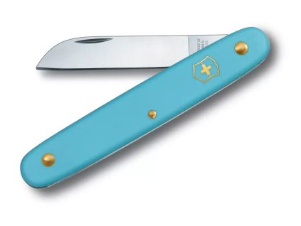 victorinox floral knife light blue