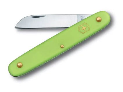 victorinox floral knife light green