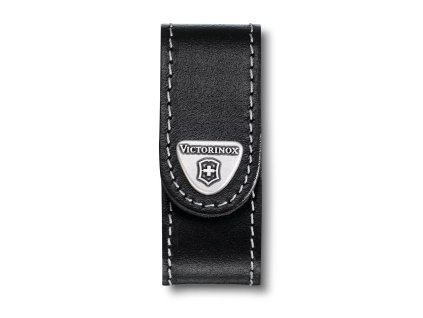 victorinox belt pouch leather black 3