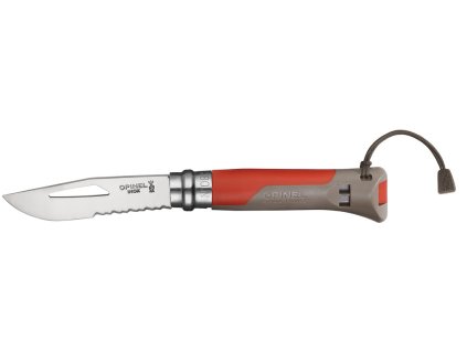 Opinel VRI N°08 Outdoor terre/rouge (outdoor)