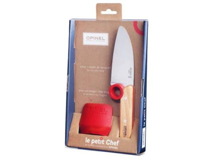 Opinel Le Petit Chef sada Detský nôž+chránič prstov