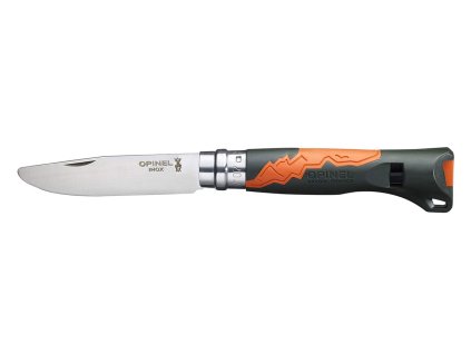 Detský Nôž Opinel Outdoor Junior Čierno Oranžový