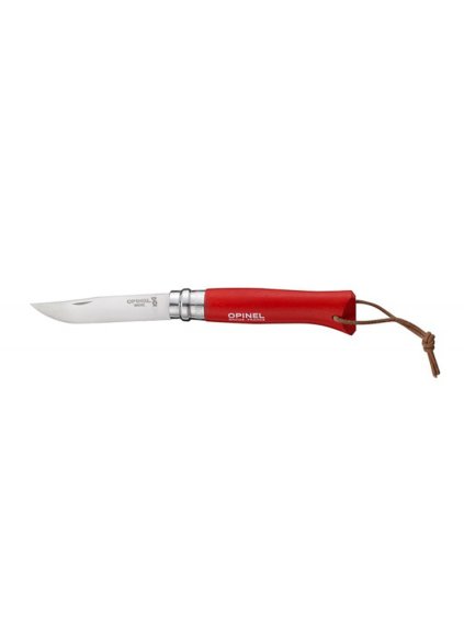 947 noz opinel trekking vri inox n 8 inox cerveny