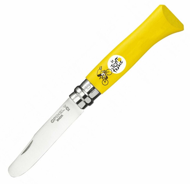 Opinel Nôž detský zatvárací VRI N°07 My First Le Tour de France, limitovaná edícia žltý 002008