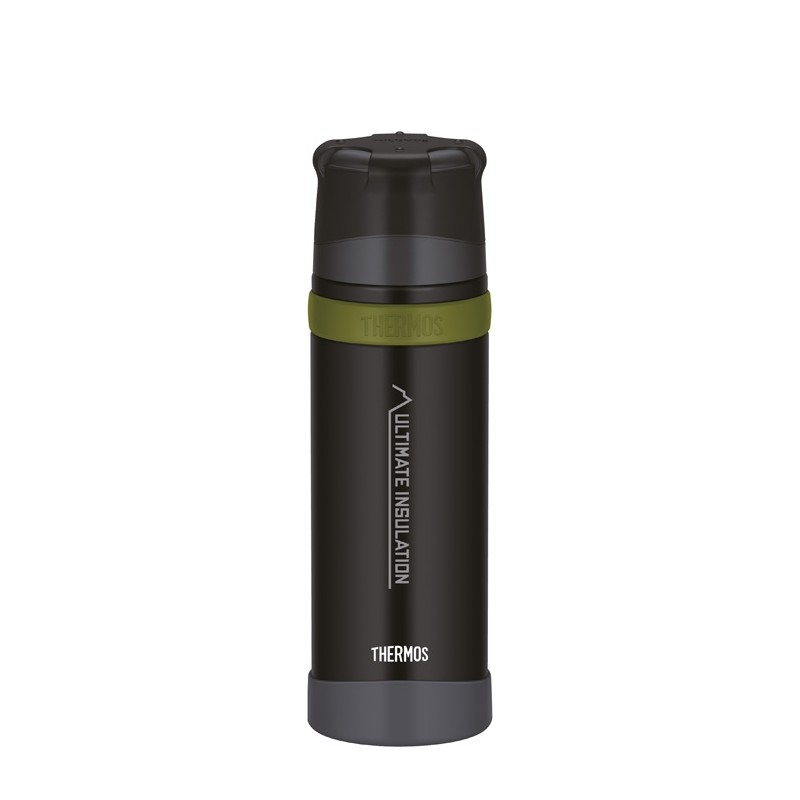 Thermos Termoska so šálkou do extrémnych podmienok - matná čierna