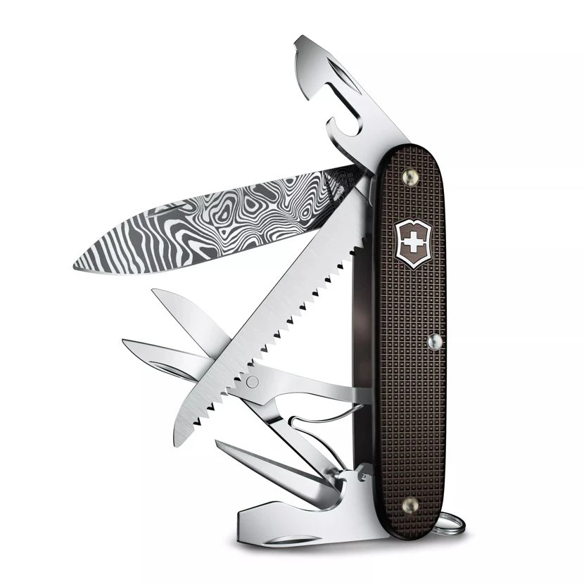 Victorinox Farmer X Alox Damast Limitovaná Edícia 2024 0.8271.J24 - Zatvárací Nôž