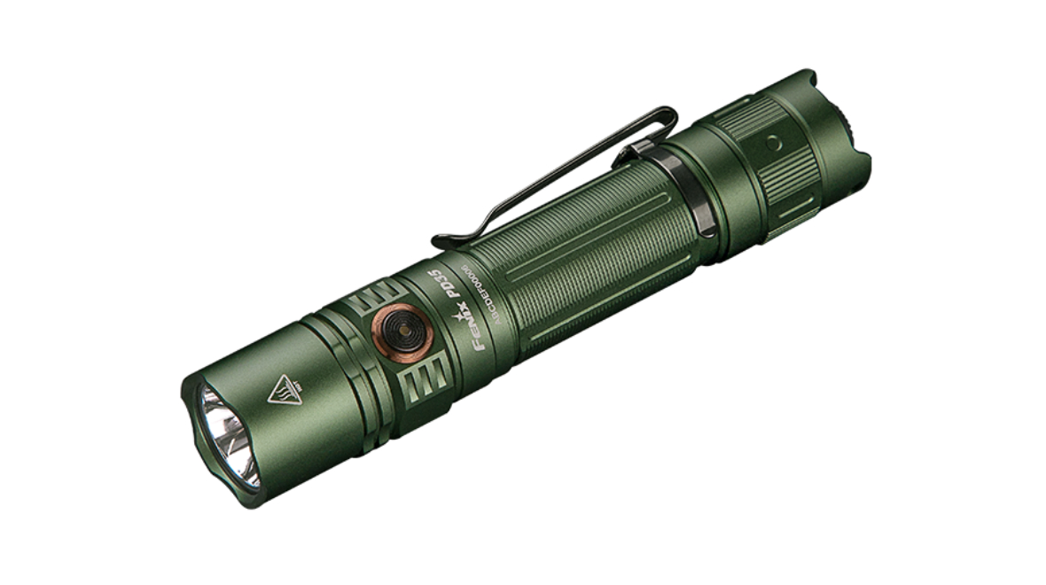 LED svietidlo Fenix PD35 V3.0 - zelená tropic
