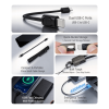 Klarus KC01 65W pletený USB-C dátový kábel na kľúče