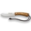 4145 noz joker nessmuk bushcraft knife olive wood handle co136