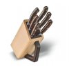 5576 2 victorinox grand maitre knife block in beech 7 7240 6