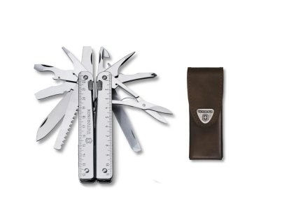 kleste multitool swisstool kozene pouzdro 3 0327 L 2