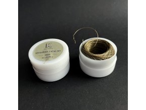 khaki kniharska lnena nit