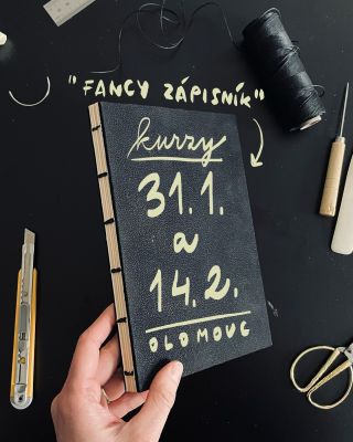 Tak jó, vykopávám dva termíny na knihařské kurzy u mě v dílně na výrobu Fancy zápisníku, který jste mohli vidět v...