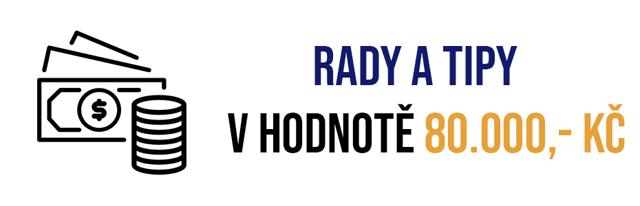 Rady a tipy v hodnotě 80 000