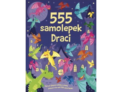 555 samolepek draci