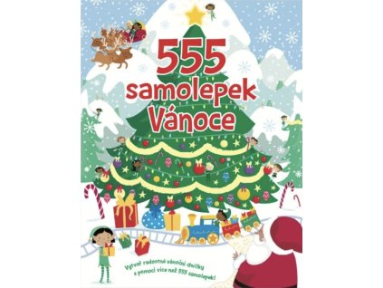 555 samolepek vanoce