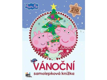 prasatko peppa vanocni samolepkova knizka 8595593844442