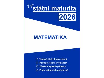 tvoje statni maturita 2026 matematika 9788088202400
