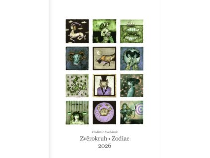 kalendar 2026 zverokruh zodiac nastenny