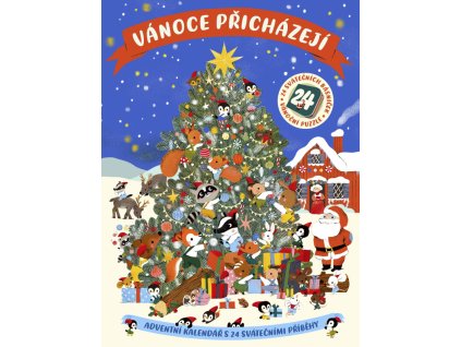 14 vanoce prichazeji knizni adventni kalendar